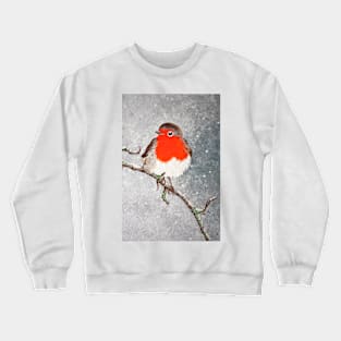 Winter Robin Crewneck Sweatshirt